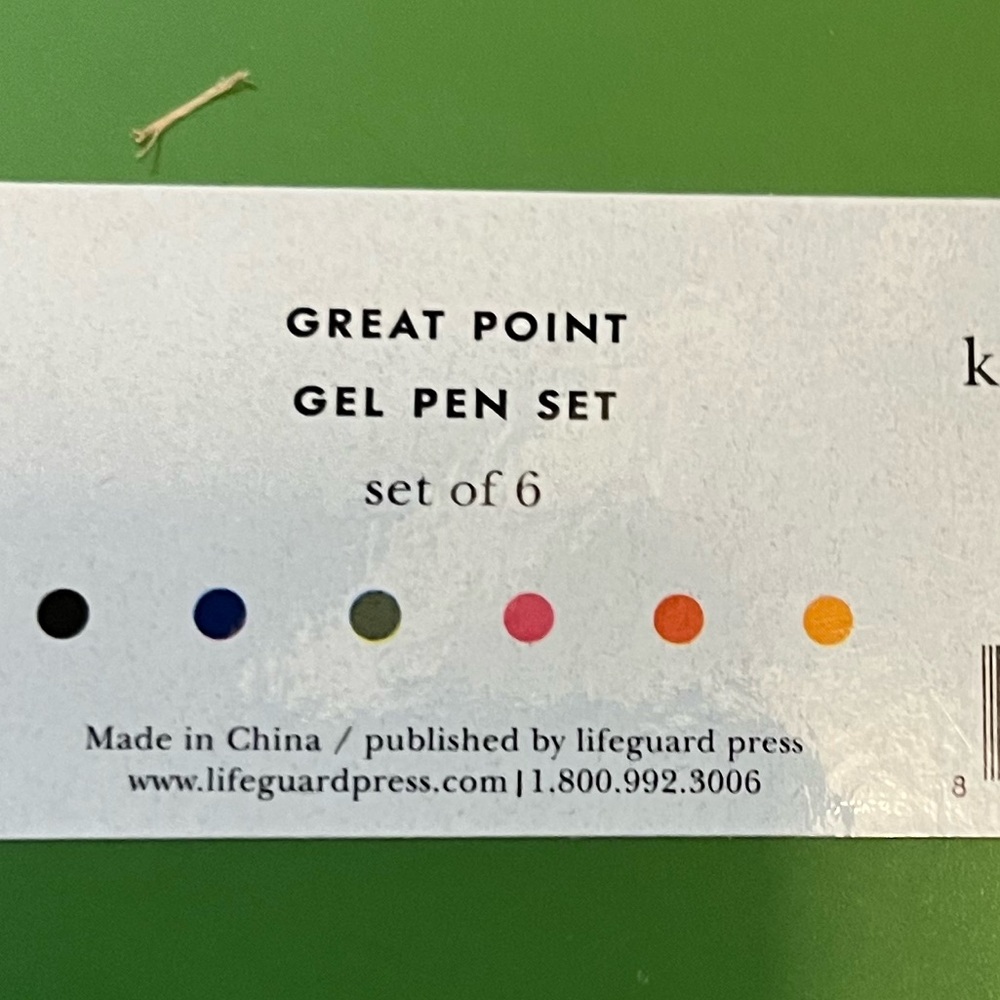 🆕 Kate Spade  Great Point Gel Pen Set 6 - Picture 5 of 5